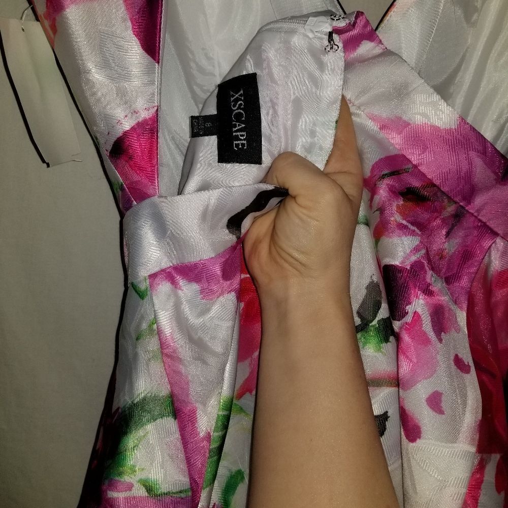 XSCAPE women dress size 8 - Picture 3 of 4